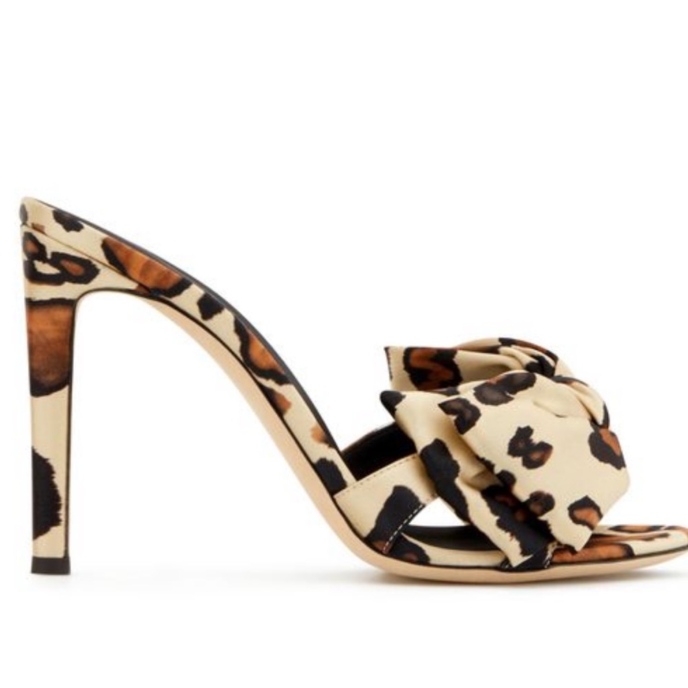Giuseppe Zanotti selvaggia leopard mule